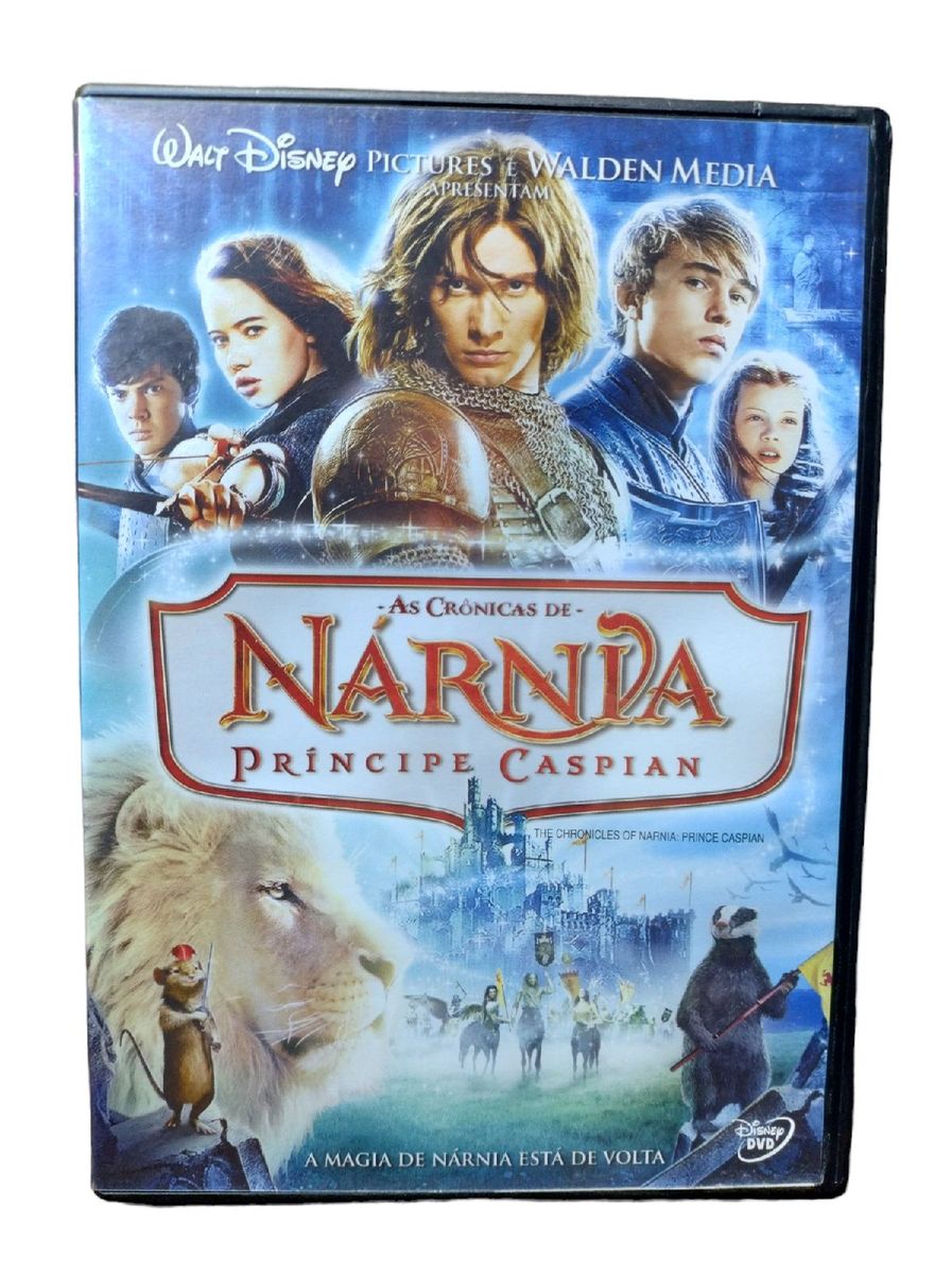 Dvd As Crônicas de Nárnia Príncipe Caspian Filme e Série Disney Usado