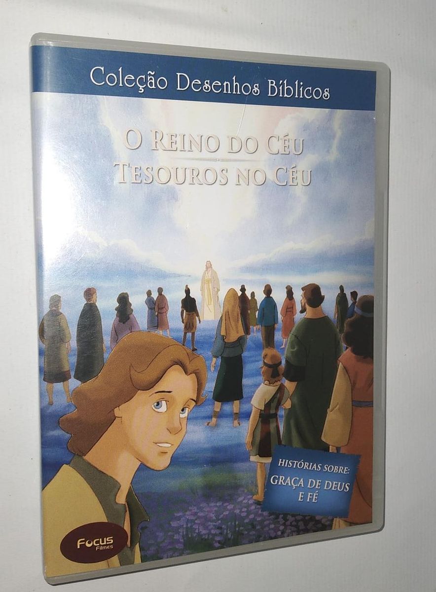 Dvd Coleção Desenhos Bíblicos O Reino do Céu Tesouros No Céu