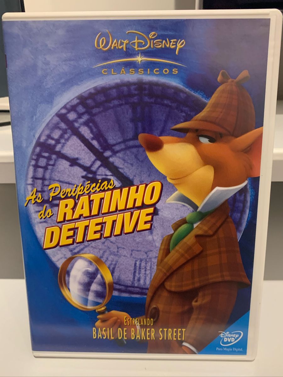 Dvd Disney As Perip Cias Do Ratinho Detetive Filme E S Rie Disney