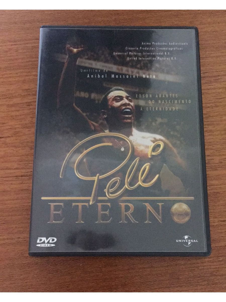 Dvd do Filme Pele Eterno Filme e Série Dvd Usado 30890485 enjoei