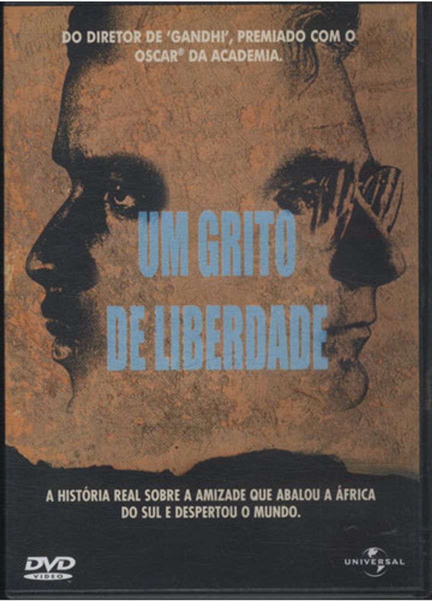 Dvd Drama Um Grito de Liberdade Filme e Série Usado 69796586 enjoei