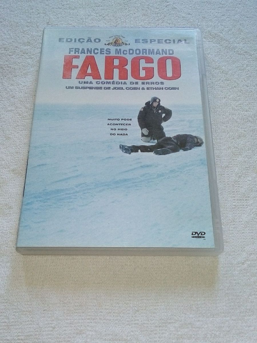 Dvd Fargo Edição Especial Dvd Nacional e Original Filme e Série Mgm