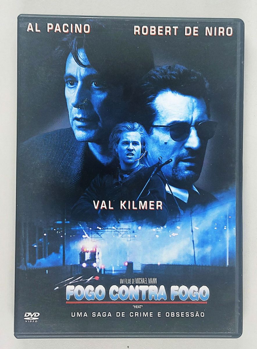 Dvd Fogo Contra Fogo Um Filme De Michael Mann Al Pacino Robert