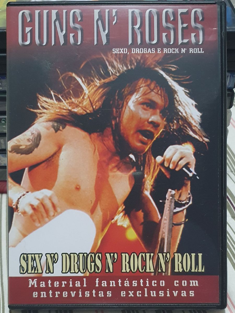 Dvd Guns N Roses Sex N Drugs N Rock N Roll Item De M Sica Dvd