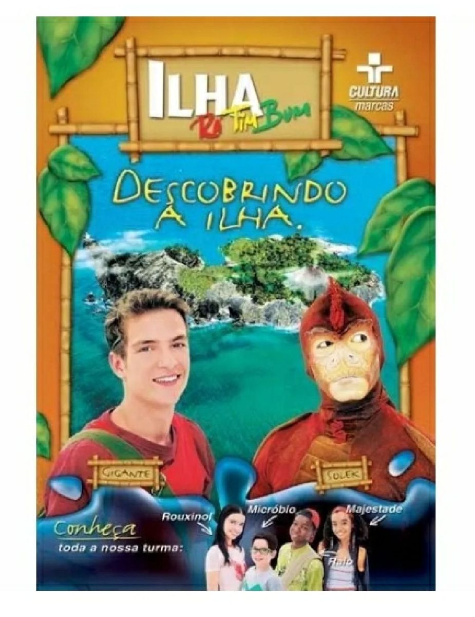 Dvd Ilha R Tim Bum Descobrindo A Ilha Filme E S Rie Dvd Usado