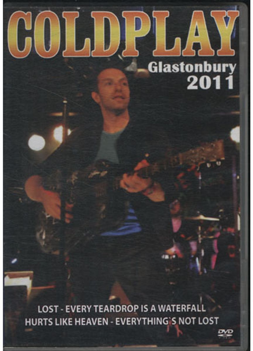 Dvd Musicais Coldplay Glastonbury Item De M Sica Usado