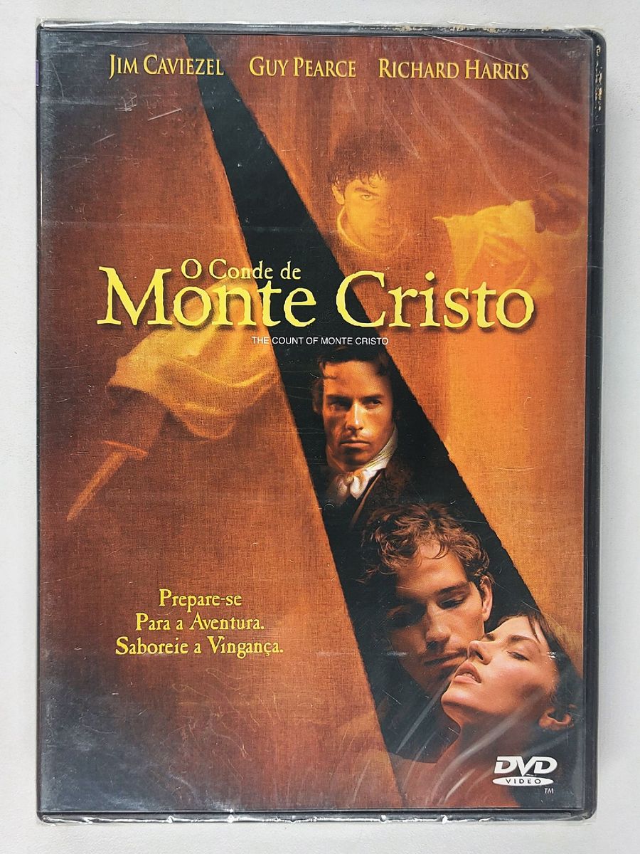 Dvd O Conde De Monte Cristo Jim Caviezel Guy Pearce Richard