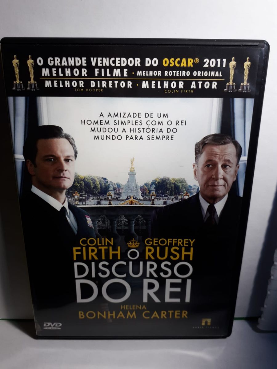 Dvd Original Filme O Discurso do Rei Seminovo Filme e Série Dvd