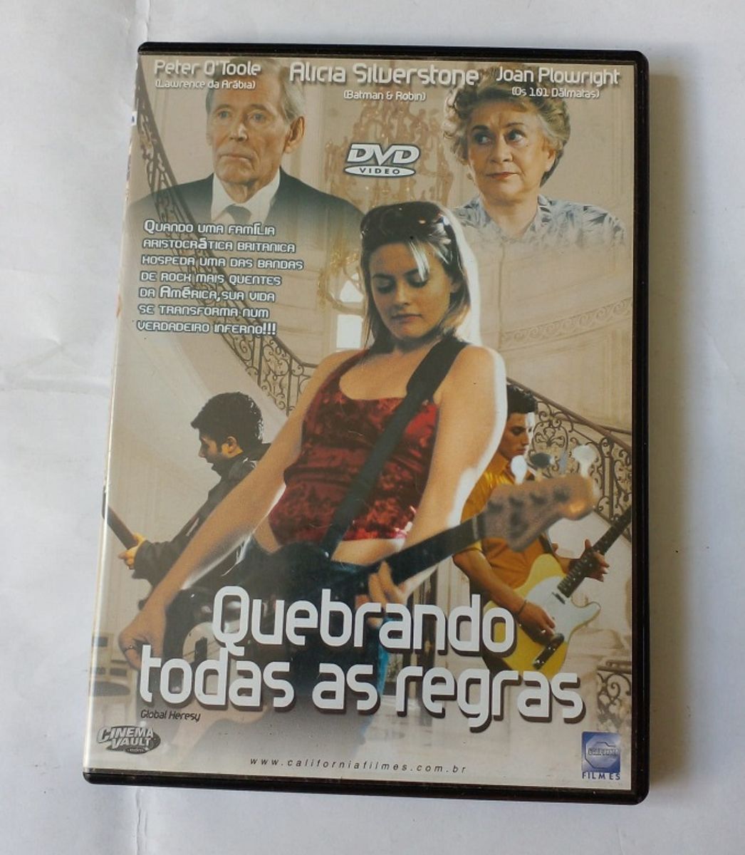 Dvd Original Quebrando Todas As Regras Filme e Série Usado 81854406