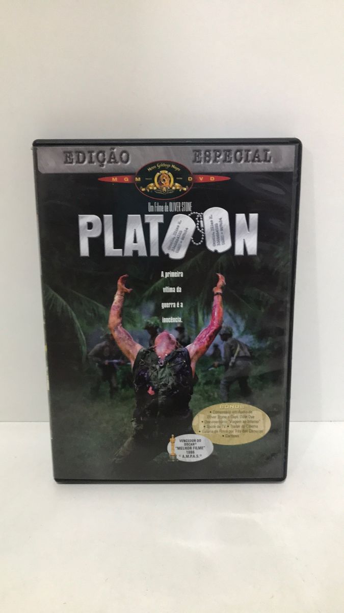 Dvd Platoon Filme e Série Mgm Usado 84412306 enjoei