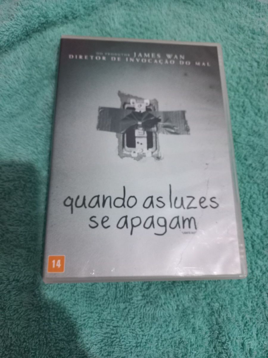 Dvd Quando As Luzes Se Apagam Filme E S Rie Warner Bros Nunca Usado