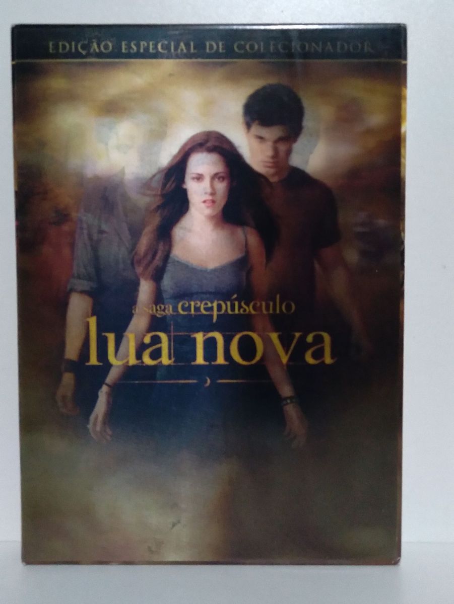 Dvd Saga Crepúsculo Lua Nova Edição Especial de Colecionador Filme e