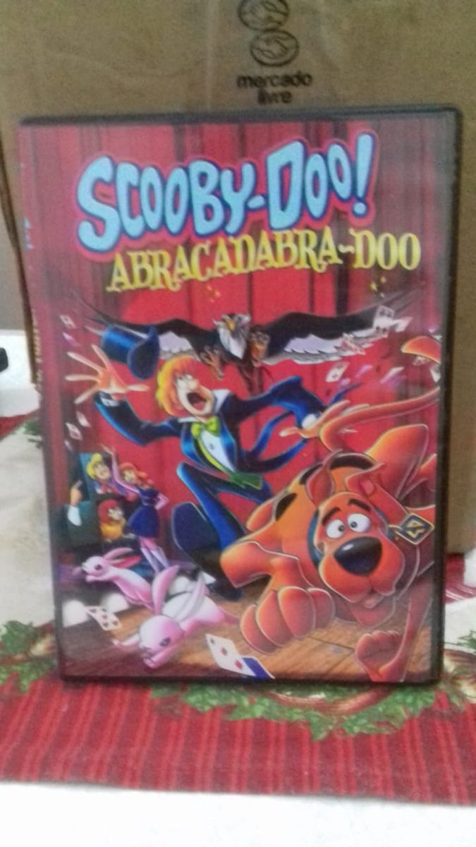 Dvd Scooby Doo Abrakadabra Dublado Hd Filme E S Rie Nunca