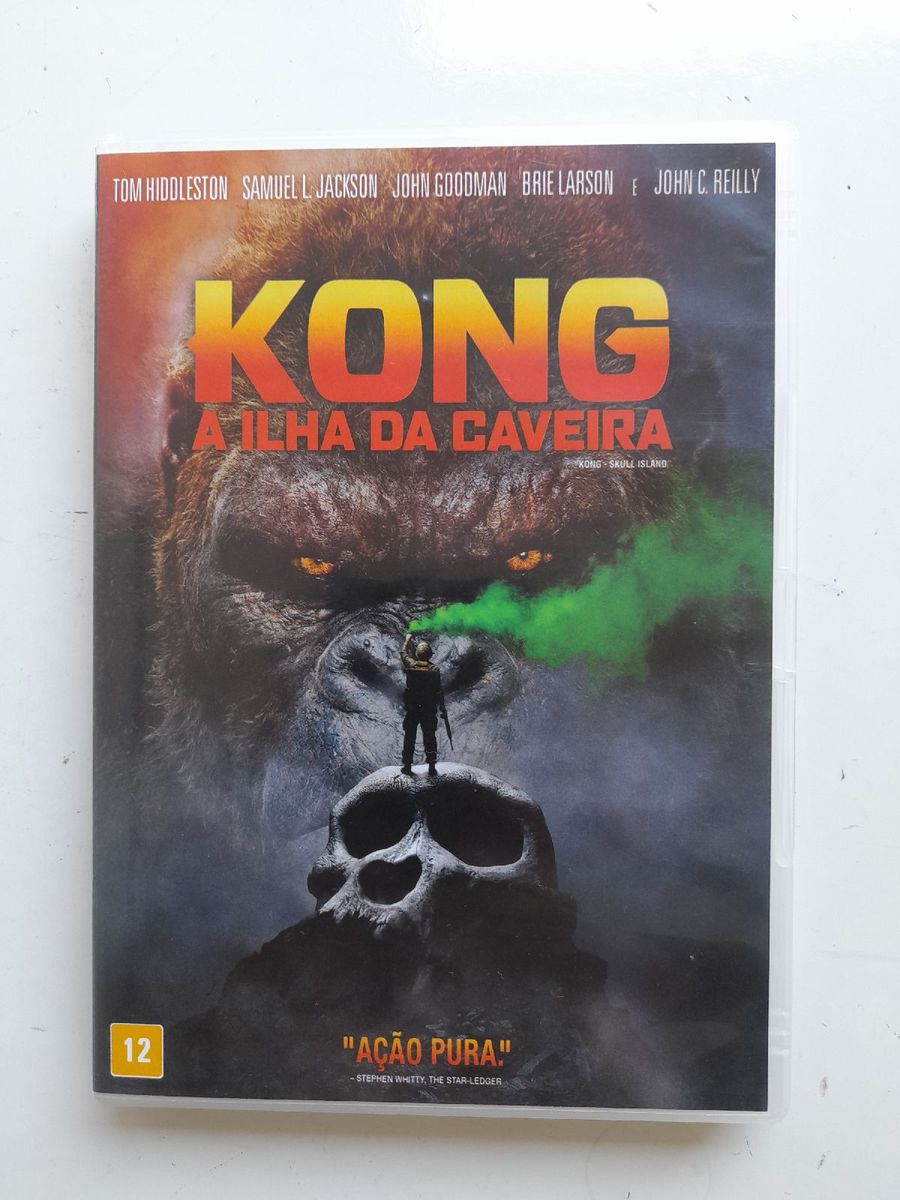 Dvd Seminovo Do Filme Kong A Ilha Da Caveira Filme E S Rie Dvd