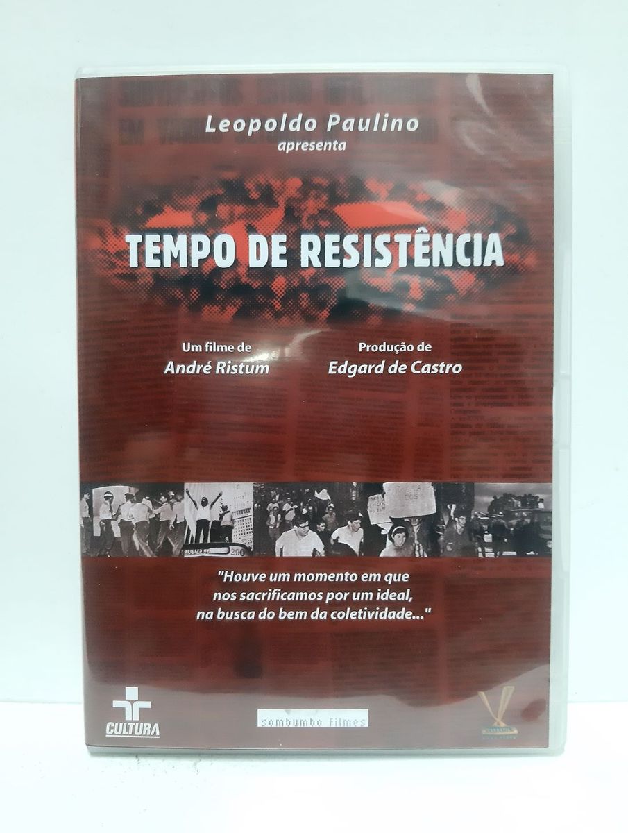 Dvd Tempo De Resist Ncia Filme E S Rie Cinne Vicio Usado