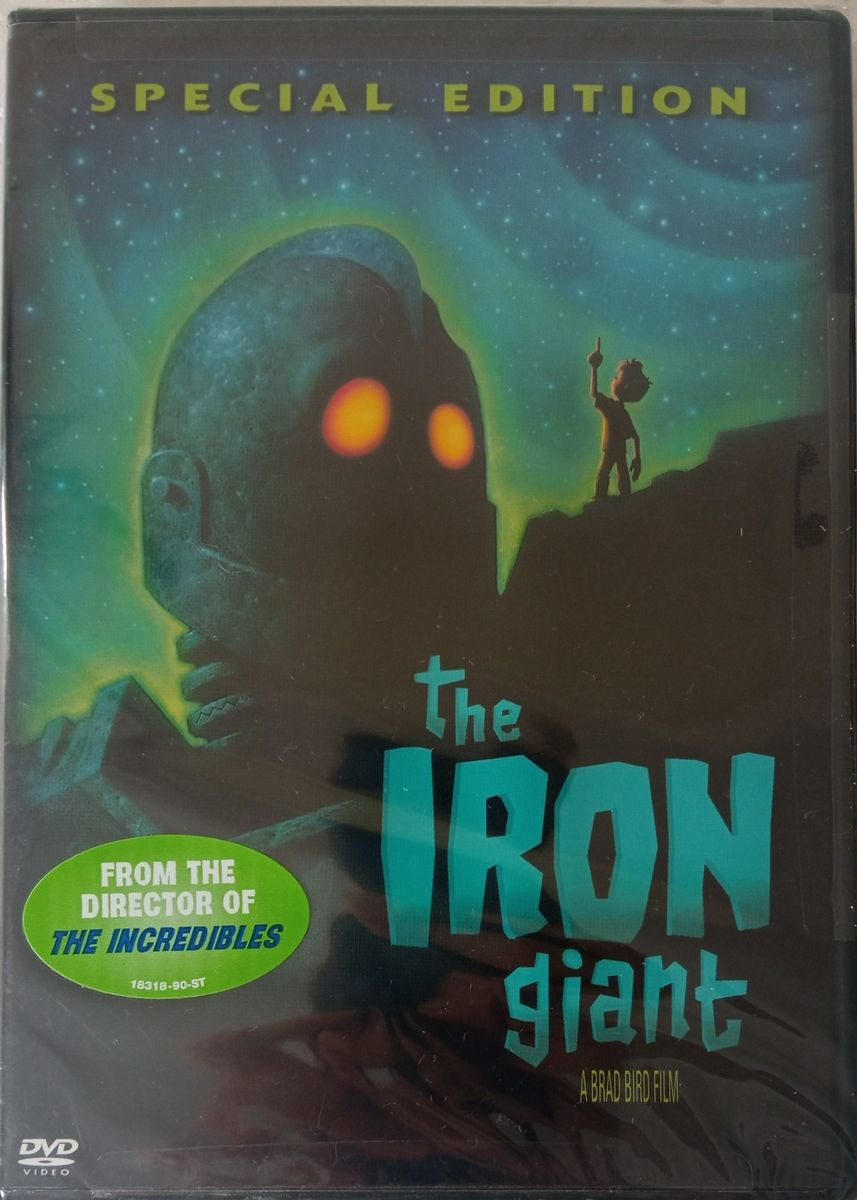 Dvd The Iron Giant Special Edition Filme e Série Nunca Usado 73993716