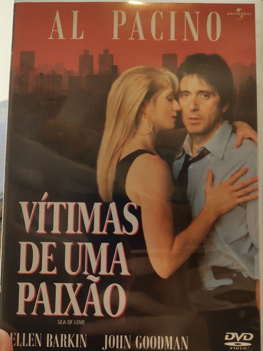 Dvd Vítimas de Uma Paixão al Pacino Original Seminovo Filme e