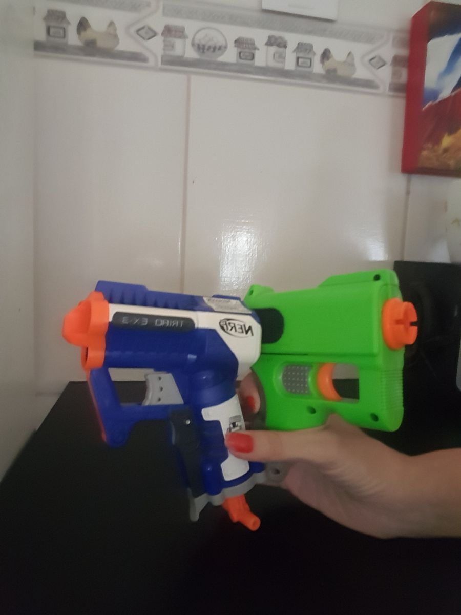 E Armas De Brinquedo Nerf Brinquedo Nerf Usado Enjoei