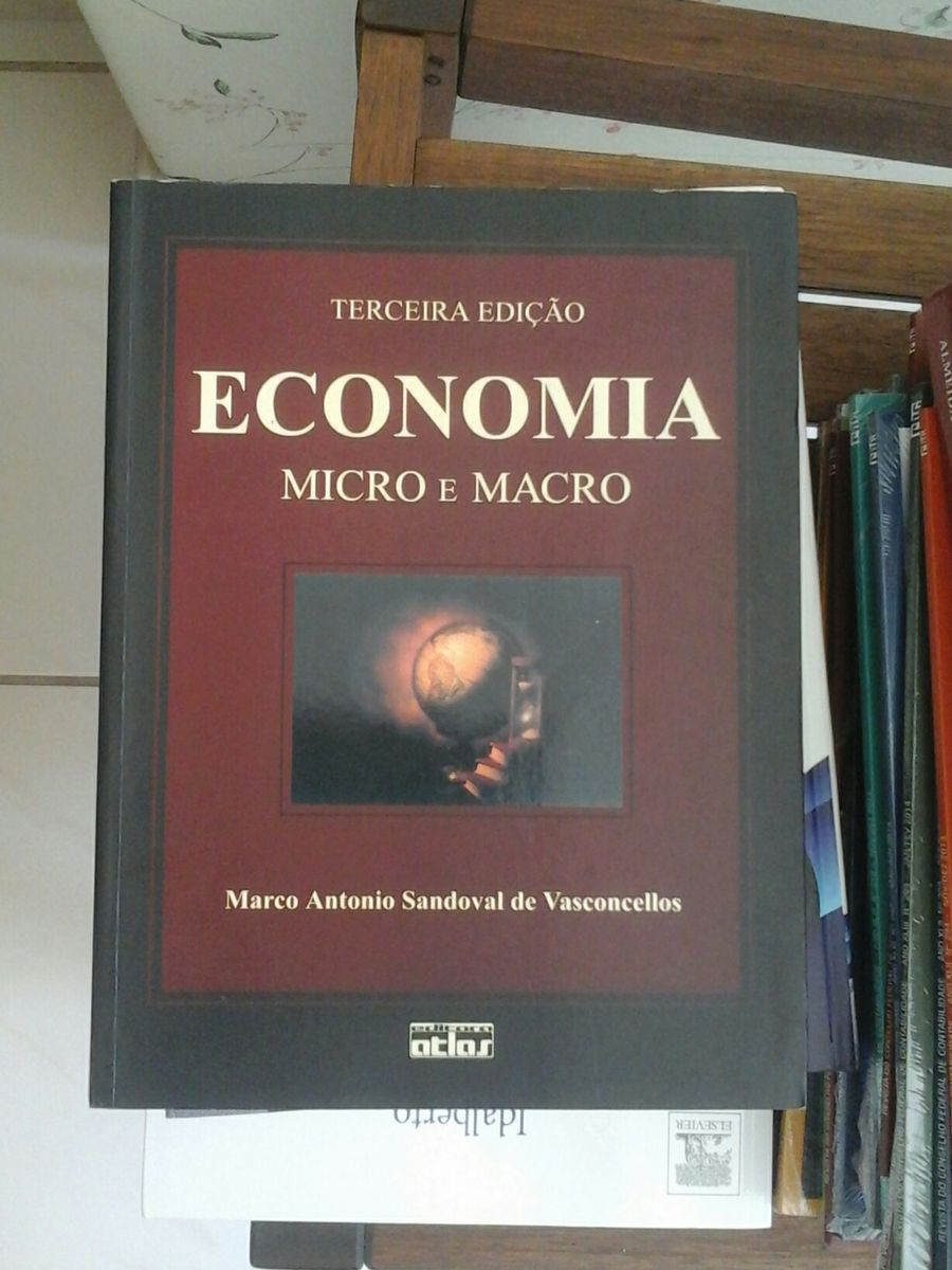 Economia Micro E Macro Marco Ant Nio Sandoval De Vasconcelos Livro