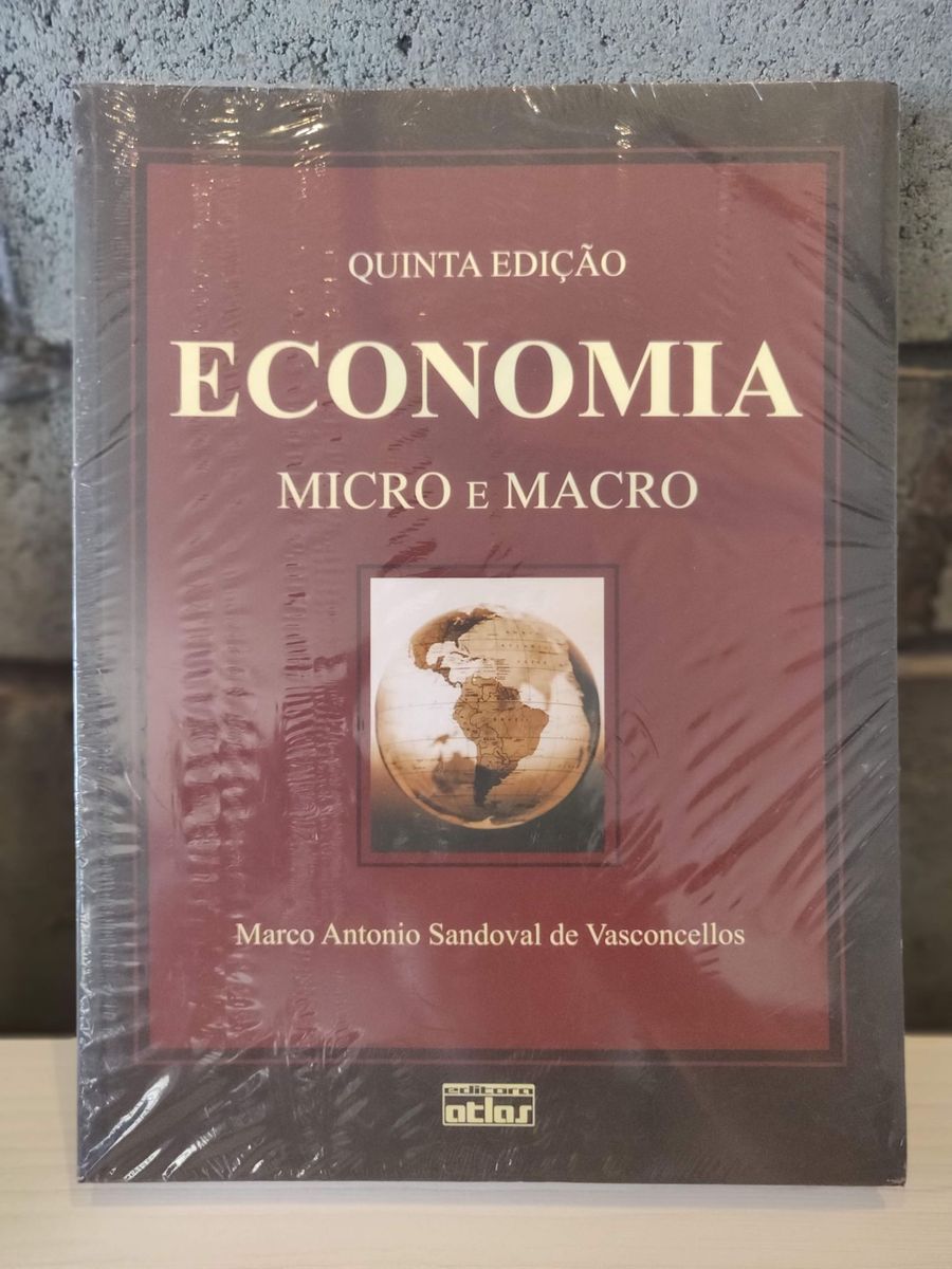 Economia Micro E Macro Livro Atlas Nunca Usado 32783582 Enjoei