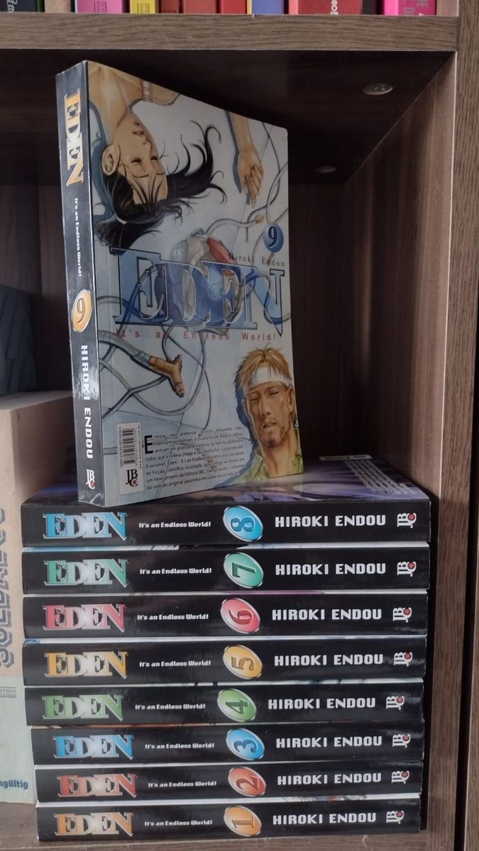 Eden It s An Endless World Mangá Completo 9 Volumes Livro