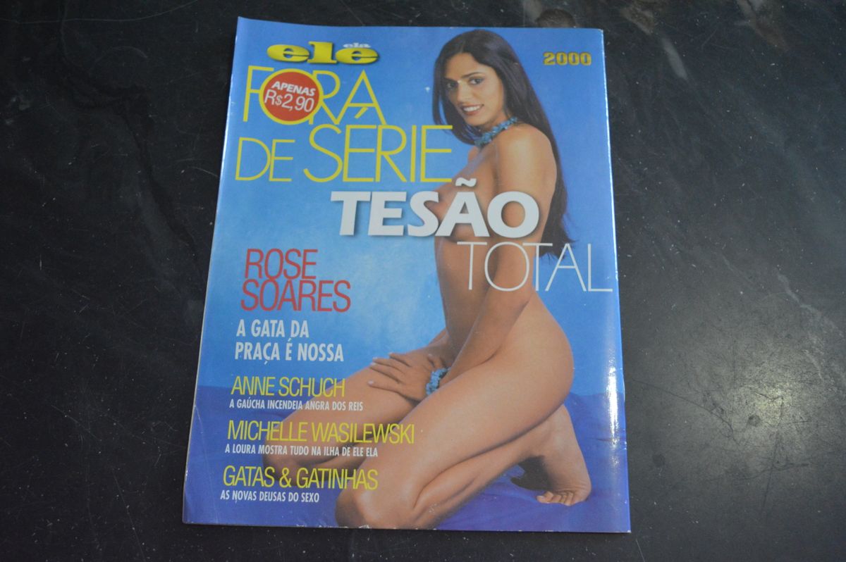 Ele Ela Fora de Série Rose Soares Julho 2000 Revista Livro Bloch