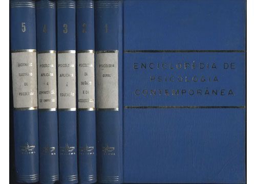 Enciclop Dia De Psicologia Contempor Nea Volumes Livro Usado