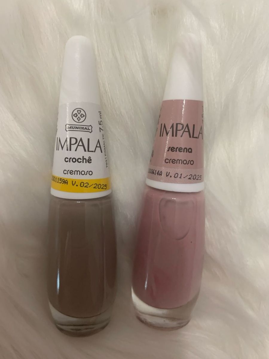 Esmaltes Nude Impala Produto P Unhas Impala Nunca Usado