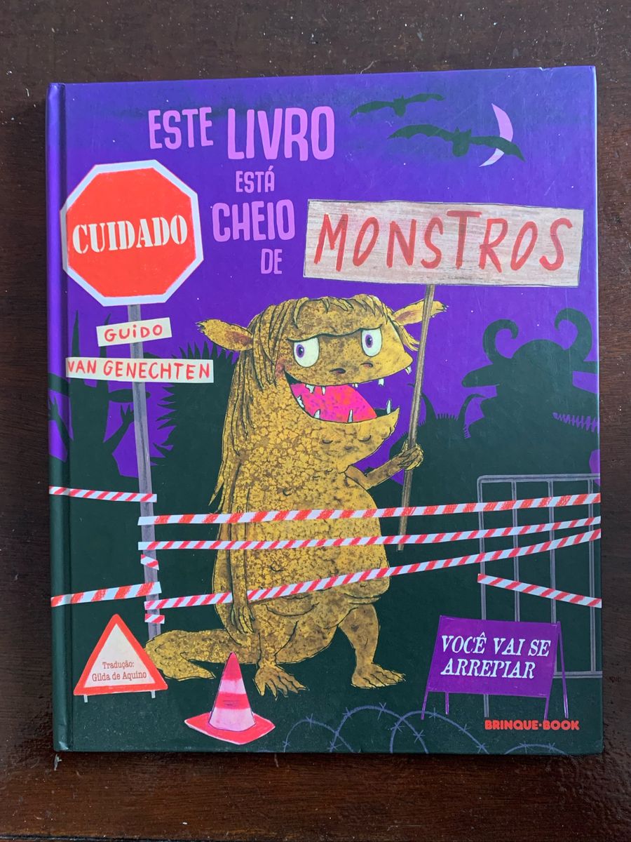 Este Livro Est Cheio De Monstros Livro Brinquebook Usado