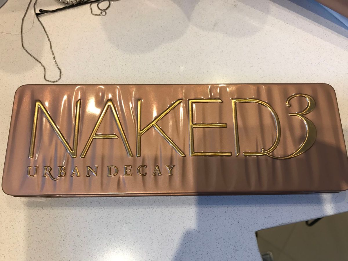 Estojo De Sombras Naked 3 Palette Maquiagem Feminina Urban Decay