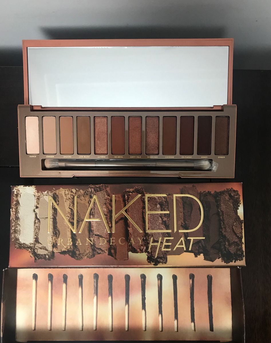 Estojo Sombra Naked Urban Decay Heat Cores Quentes Produto Feminino