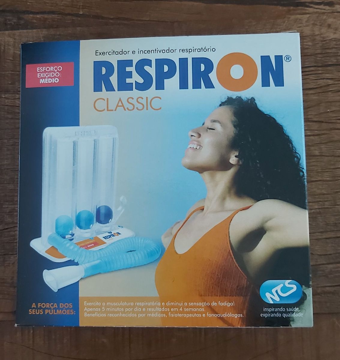 Exercitador Respiratório Respiron Item de Música Ncs Nunca Usado