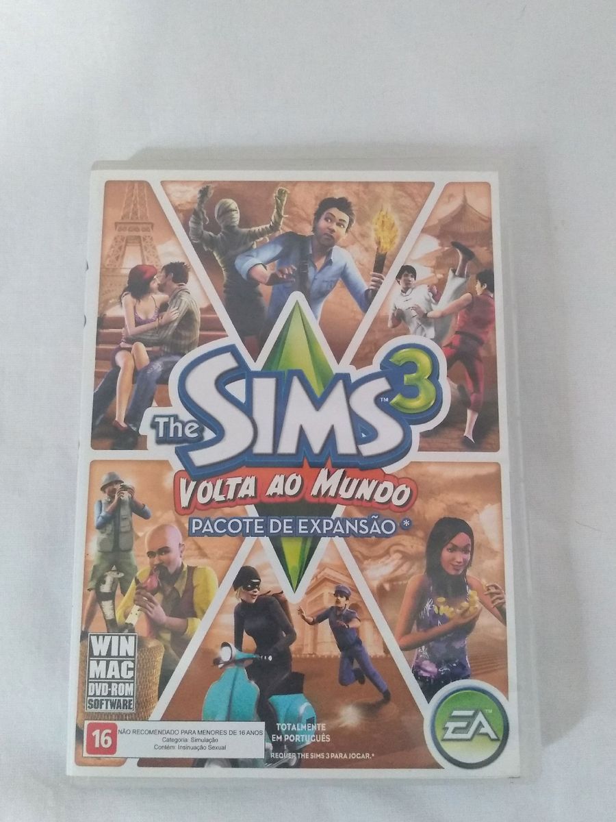 Expansão The Sims 3 Volta Ao Mundo Jogo de Computador Electronic Arts