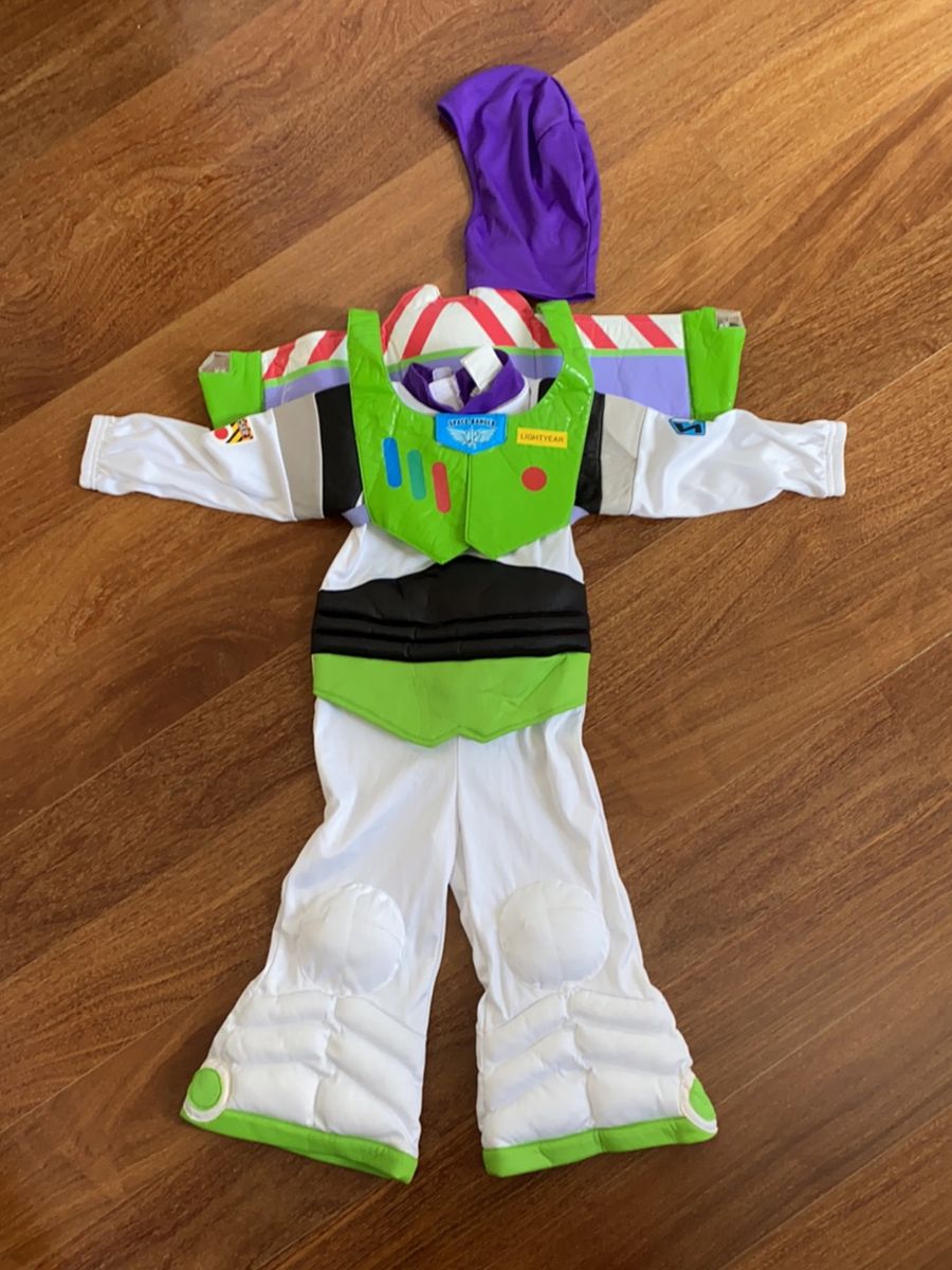 Fantasia Infantil Buzz Lightyear Roupa Infantil Para Menino Disney