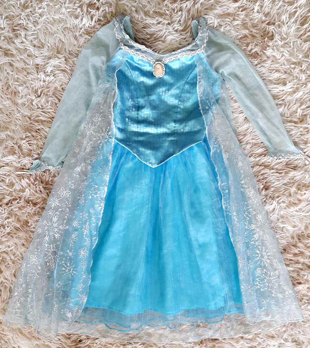 Fantasia Original Importada Elsa Frozen Festa Infantil Roupa Infantil