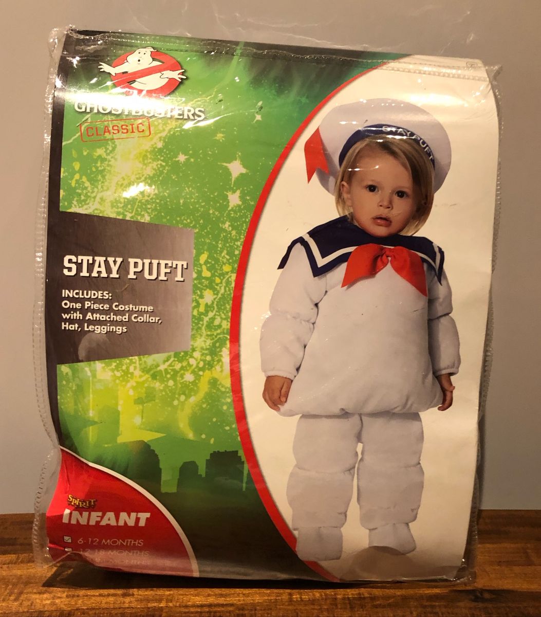 Fantasia Para Beb Stay Puft De Os Ca A Fantasmas Roupa Infantil Para