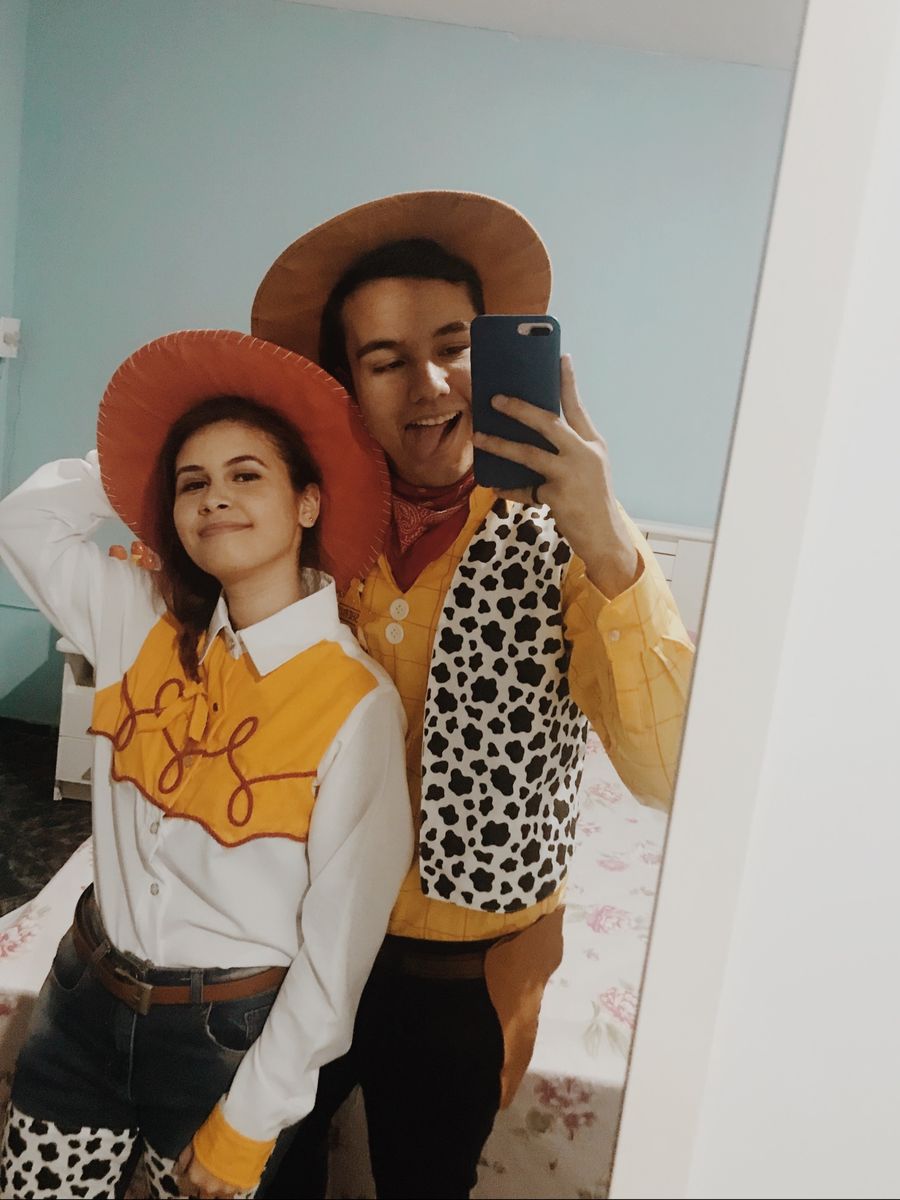 Fantasia Woody E Jessie Toy Story Combo Cal A Feminina Fabricacao