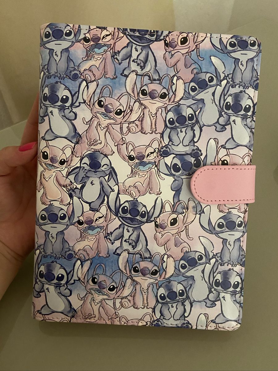 Fichário Lilo Stitch Importado Item de Papelaria Primark Nunca Usado