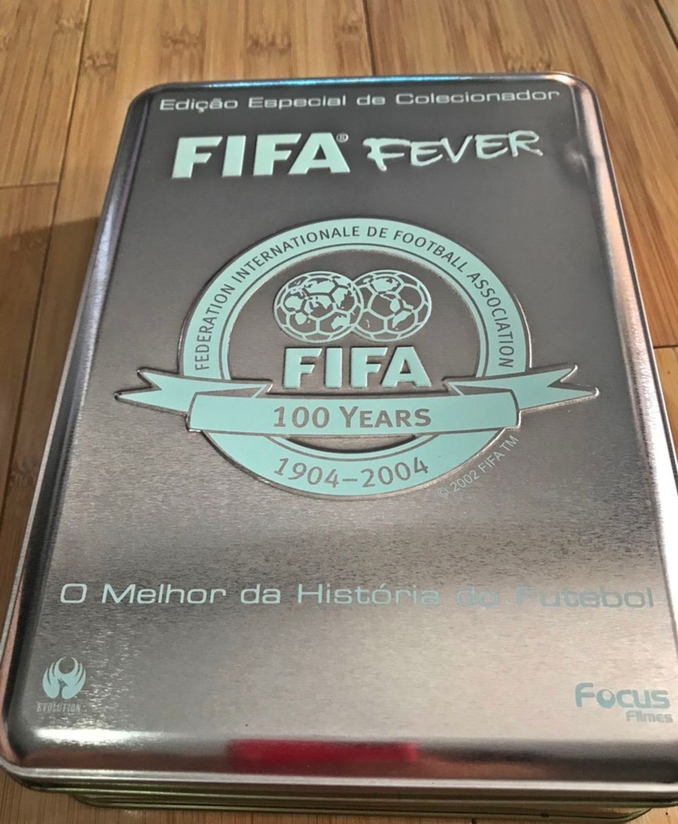 Fifa Fever Edição Especial de Colecionador Filme e Série Dvd Nunca