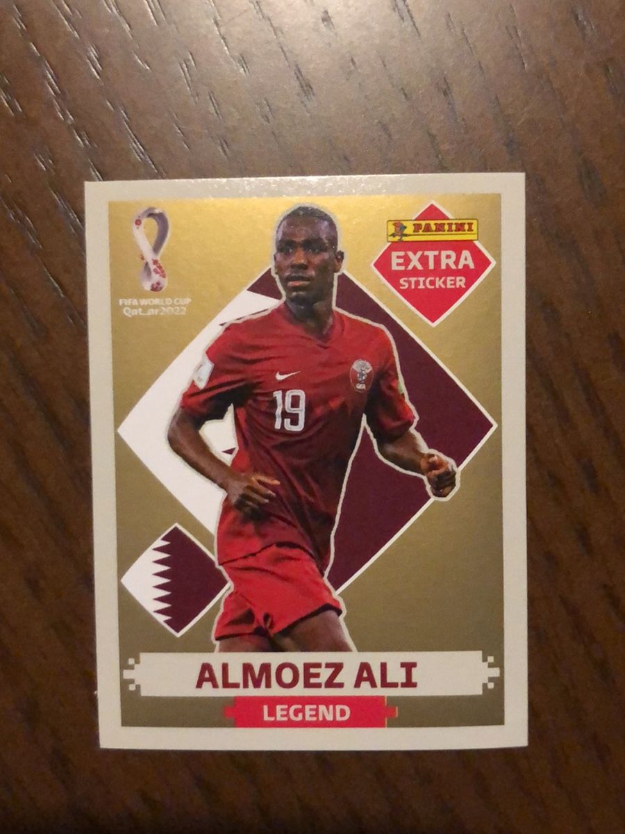 Figurinha Copa Qatar 2022 Legend Gold Almoez Ali Item De Papelaria