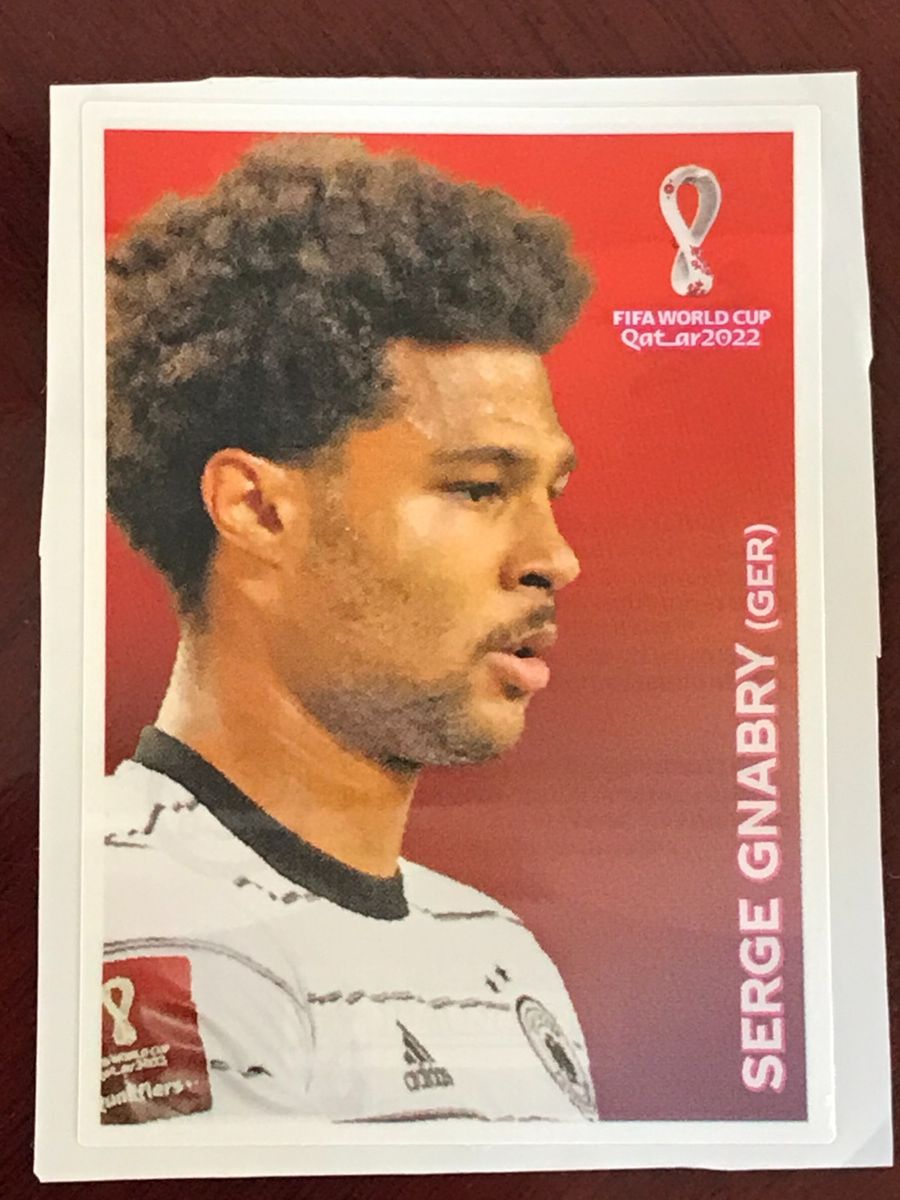 Figurinha Copa Qatar Serge Gnabry Coca Cola Item De Papelaria