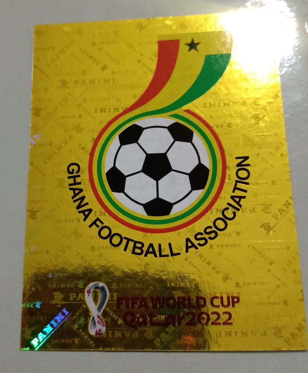 Figurinha Dourada Ghana Lbum Da Copa Produto Masculino Panini