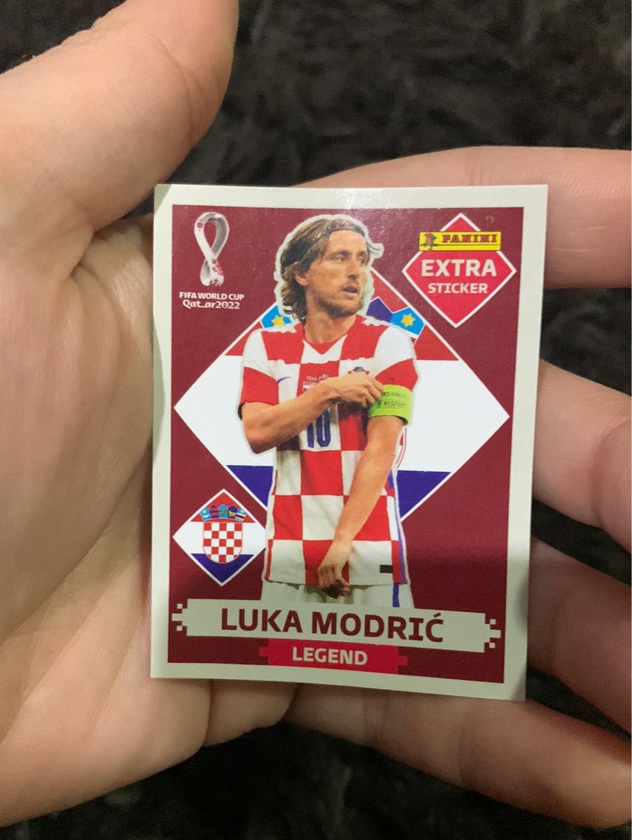 Figurinha Extra Luka Modric Copa 2022 Item P Esporte E Outdoor