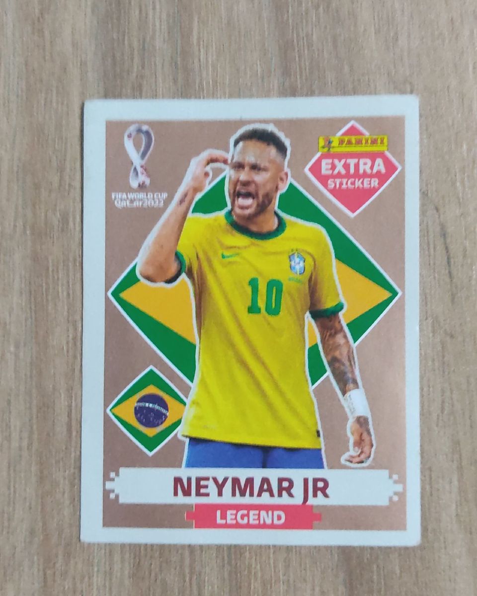 Figurinha Legend Do Neymar Jr Livro Panini Nunca Usado 78187454 Enjoei