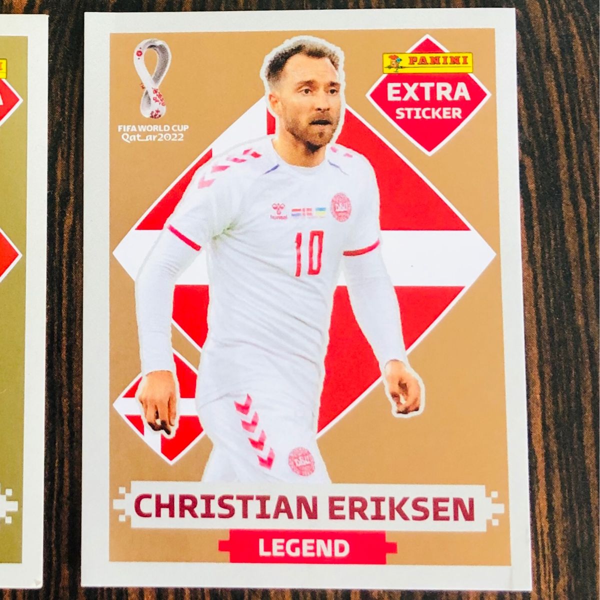 Figurinha Legend Eriksen Bronze Novinha Item De Papelaria Panini