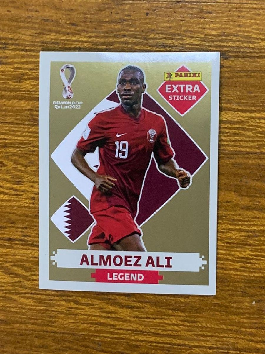 Figurinha Legend Gold Almoez Ali Do Qatar Produto Masculino Panini