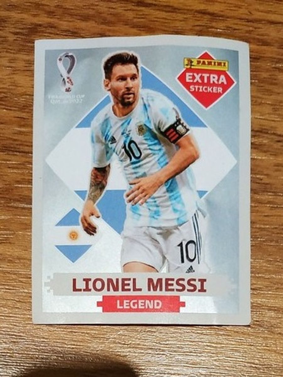 Figurinha Legend Lionel Messi De Prata Item P Esporte E Outdoor