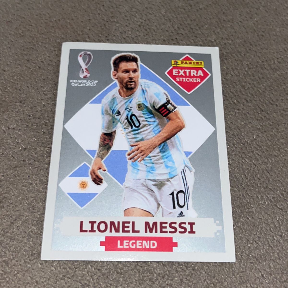 Figurinha Legend Lionel Messi Prata Item P Esporte E Outdoor Panini