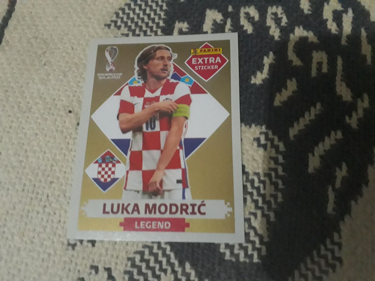 Figurinha Luka Modric Legend Ouro Item P Esporte E Outdoor Panini