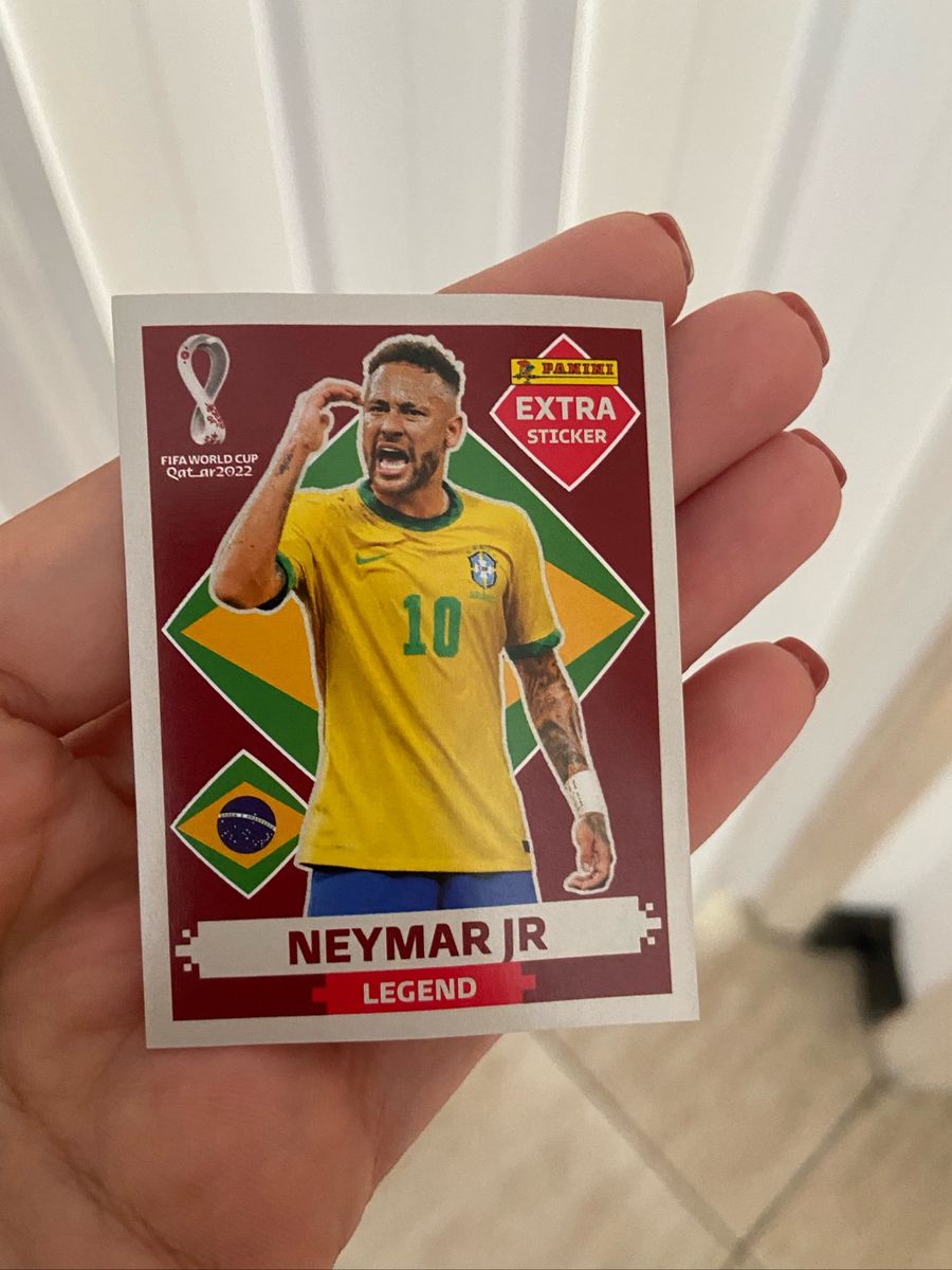 Figurinha Neymar Legend Copa Livro Panini Nunca Usado